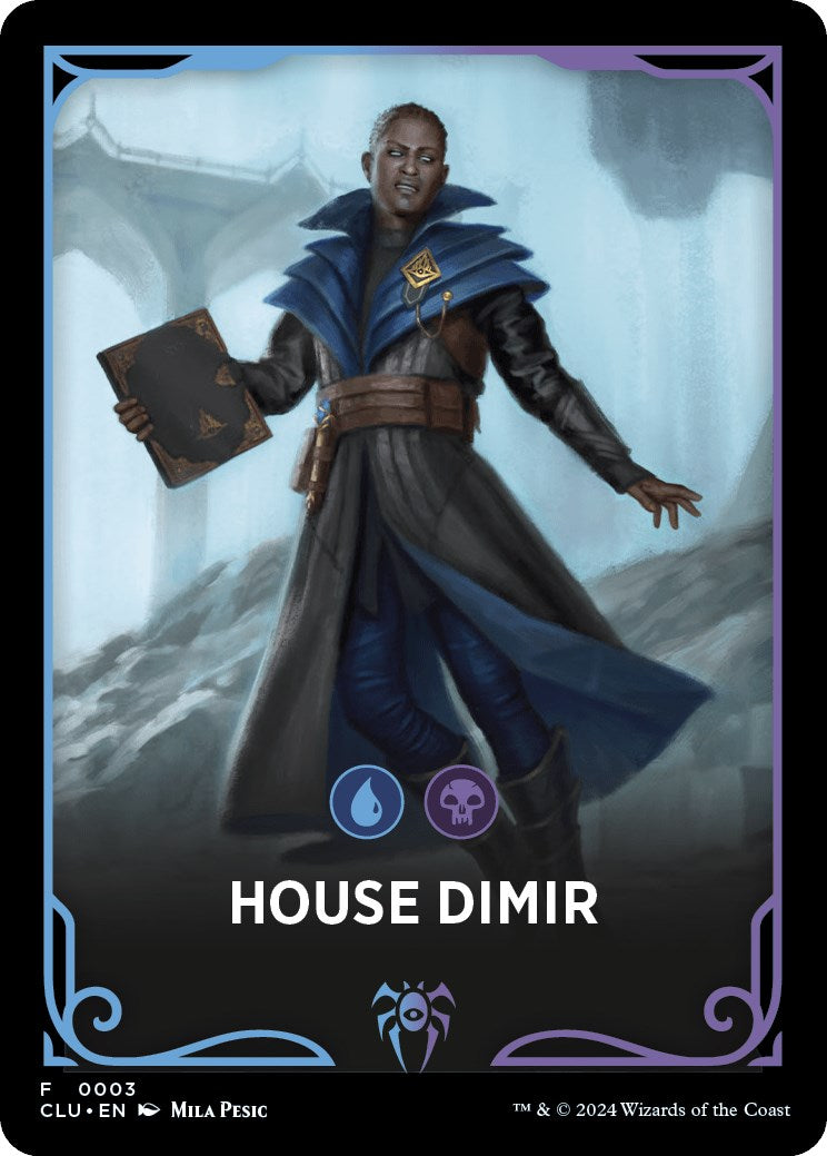 House Dimir Theme Card [Ravnica: Clue Edition Tokens] - Magic: The Gathering - Card Brawlers | Quebec | Canada |