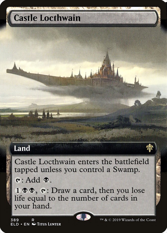 Castle Locthwain (Extended Art) [Throne of Eldraine] - Magic: The Gathering - Card Brawlers | Quebec | Canada |