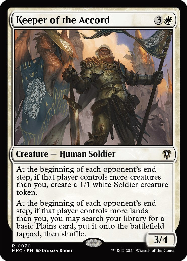 Keeper of the Accord [Murders at Karlov Manor Commander] - Magic: The Gathering - Card Brawlers | Quebec | Canada |