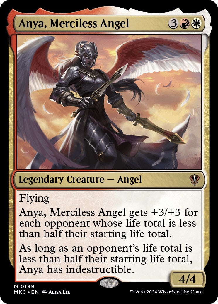 Anya, Merciless Angel [Murders at Karlov Manor Commander] - Magic: The Gathering - Card Brawlers | Quebec | Canada |
