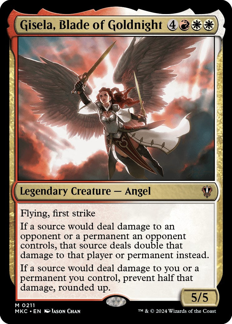 Gisela, Blade of Goldnight [Murders at Karlov Manor Commander] - Magic: The Gathering - Card Brawlers | Quebec | Canada |