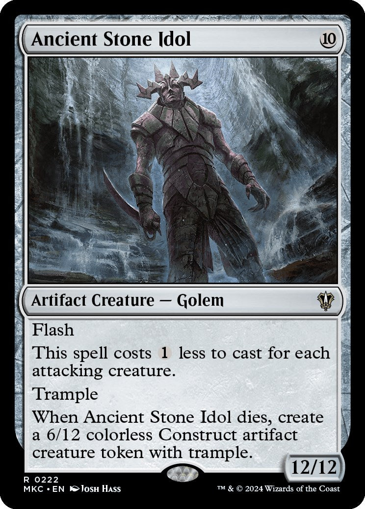 Ancient Stone Idol [Murders at Karlov Manor Commander] - Magic: The Gathering - Card Brawlers | Quebec | Canada |