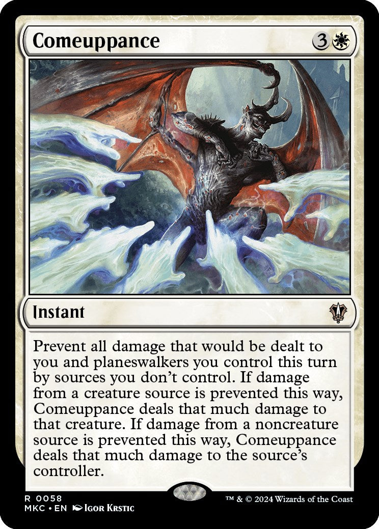 Comeuppance [Murders at Karlov Manor Commander] - Magic: The Gathering - Card Brawlers | Quebec | Canada |