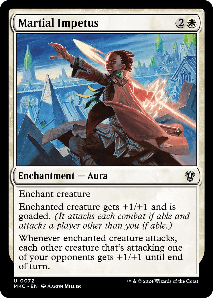 Martial Impetus [Murders at Karlov Manor Commander] - Magic: The Gathering - Card Brawlers | Quebec | Canada |