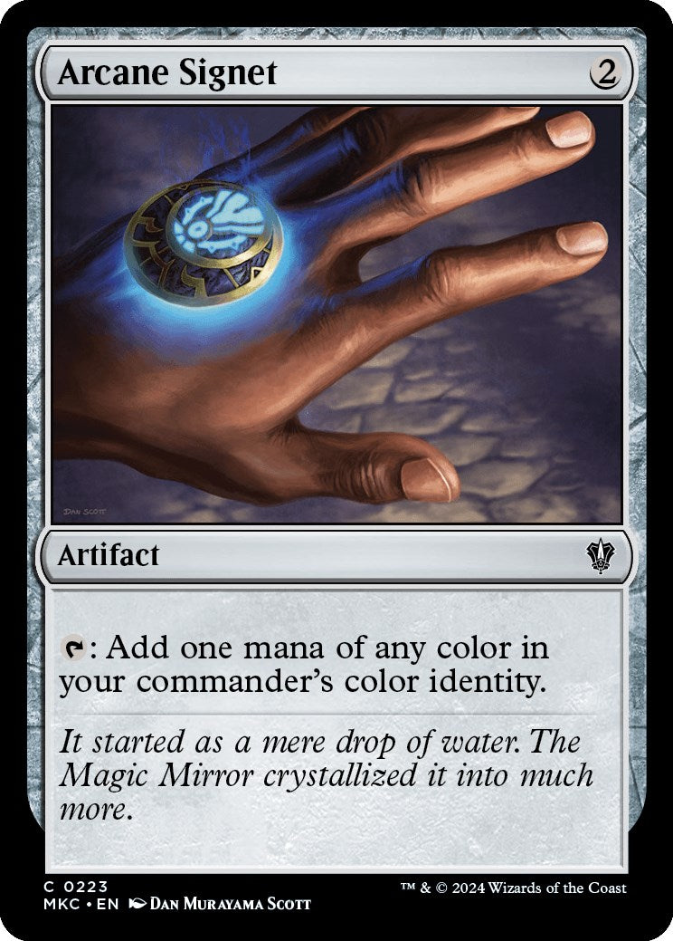 Arcane Signet [Murders at Karlov Manor Commander] - Magic: The Gathering - Card Brawlers | Quebec | Canada |
