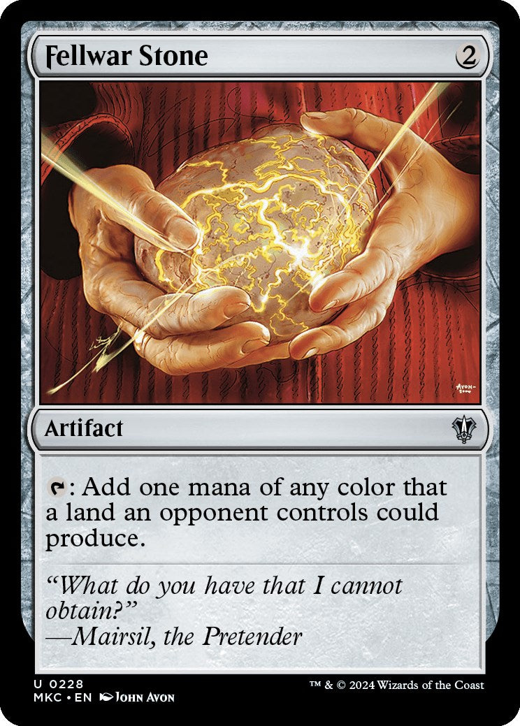 Fellwar Stone [Murders at Karlov Manor Commander] - Magic: The Gathering - Card Brawlers | Quebec | Canada |