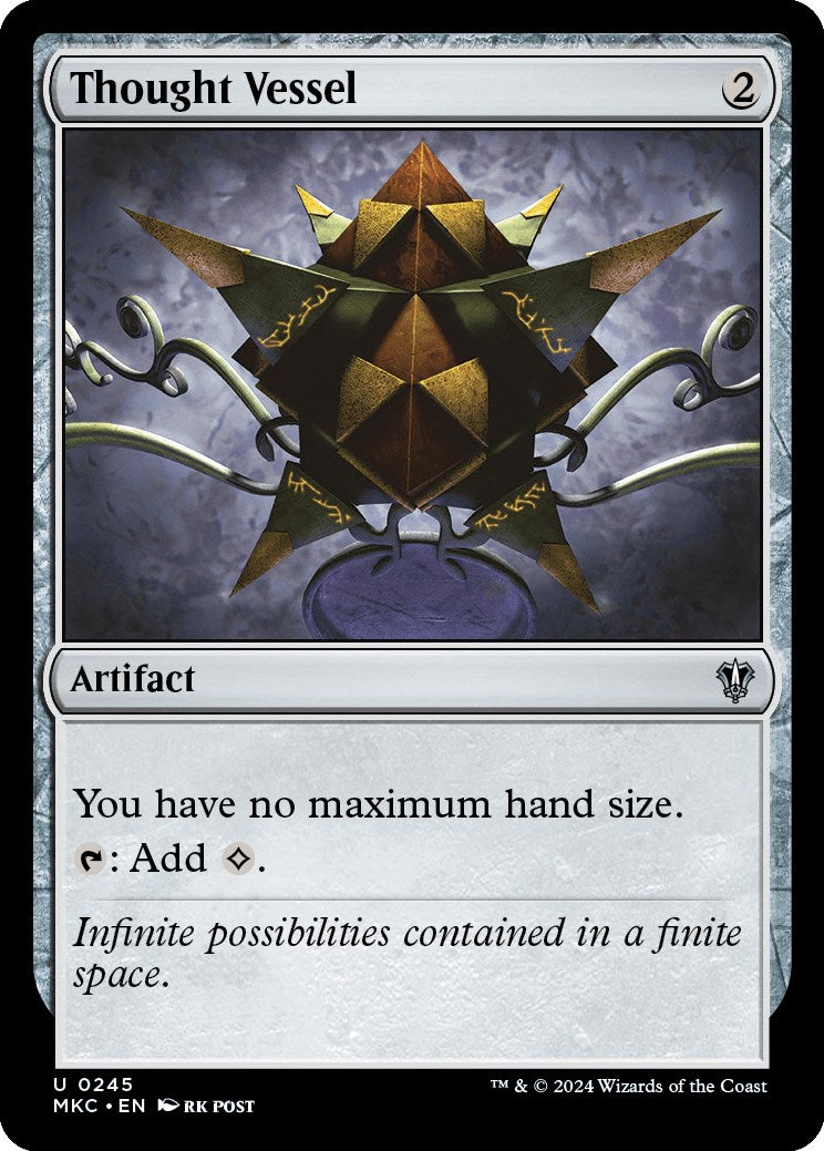 Thought Vessel [Murders at Karlov Manor Commander] - Magic: The Gathering - Card Brawlers | Quebec | Canada |