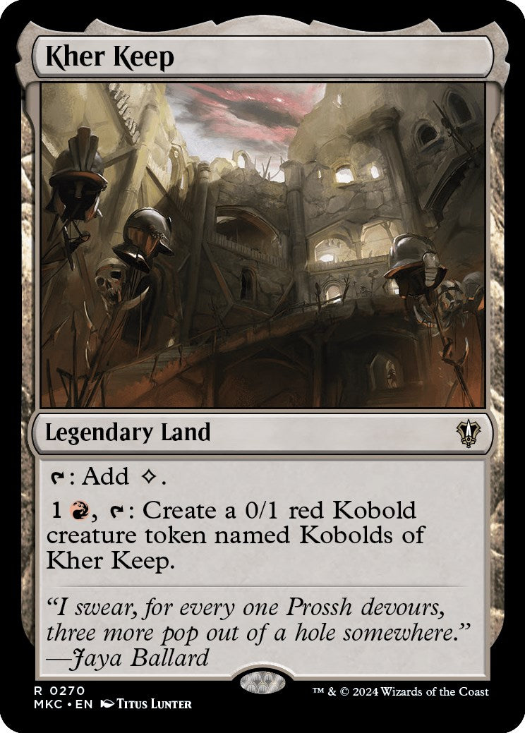 Kher Keep [Murders at Karlov Manor Commander] - Magic: The Gathering - Card Brawlers | Quebec | Canada |