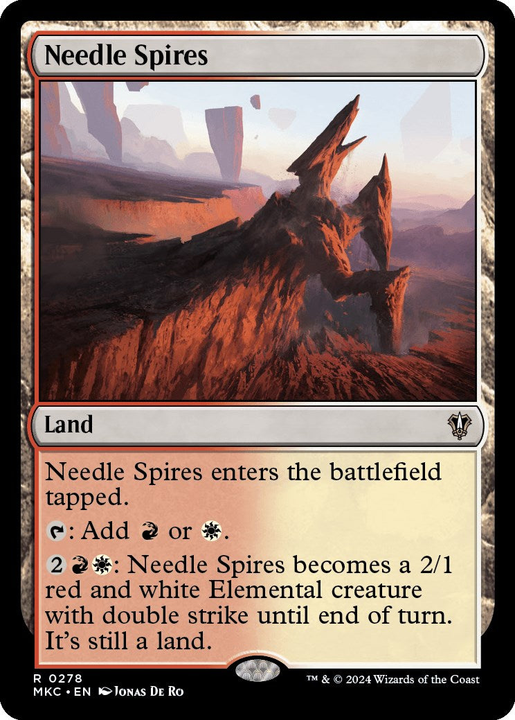 Needle Spires [Murders at Karlov Manor Commander] - Magic: The Gathering - Card Brawlers | Quebec | Canada |