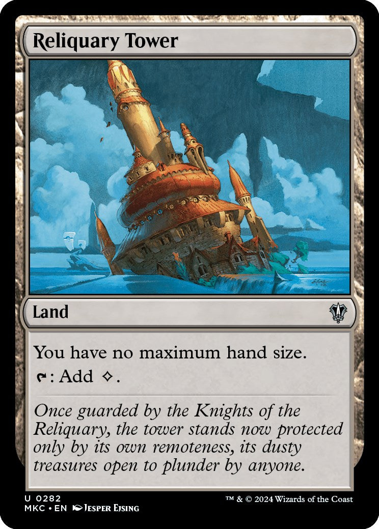 Reliquary Tower [Murders at Karlov Manor Commander] - Magic: The Gathering - Card Brawlers | Quebec | Canada |