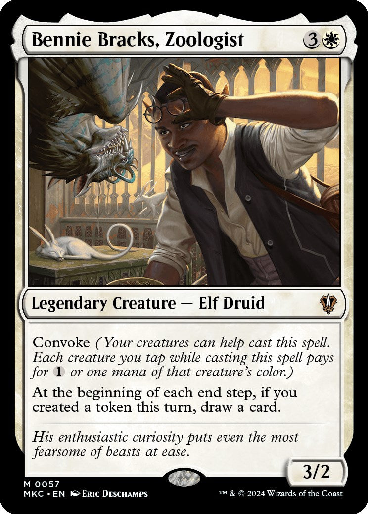 Bennie Bracks, Zoologist [Murders at Karlov Manor Commander] - Magic: The Gathering - Card Brawlers | Quebec | Canada |