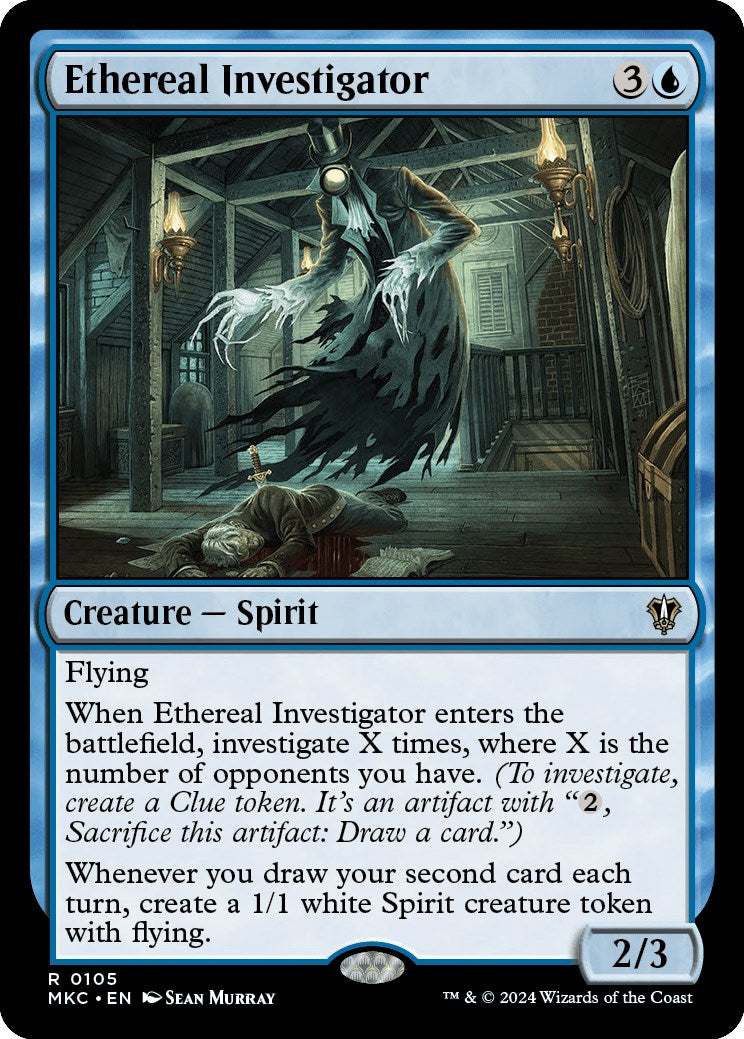 Ethereal Investigator [Murders at Karlov Manor Commander] - Magic: The Gathering - Card Brawlers | Quebec | Canada |
