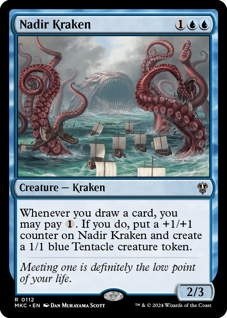 Nadir Kraken [Murders at Karlov Manor Commander] - Magic: The Gathering - Card Brawlers | Quebec | Canada |