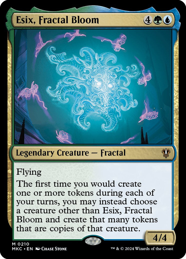 Esix, Fractal Bloom [Murders at Karlov Manor Commander] - Magic: The Gathering - Card Brawlers | Quebec | Canada |