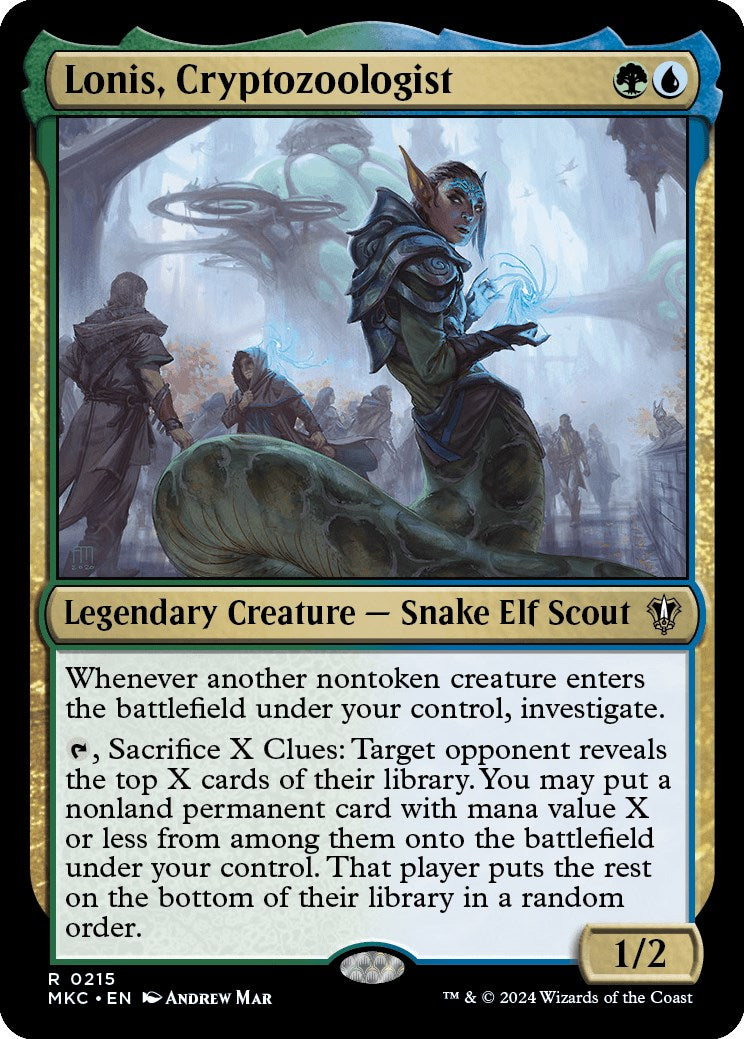 Lonis, Cryptozoologist [Murders at Karlov Manor Commander] - Magic: The Gathering - Card Brawlers | Quebec | Canada |