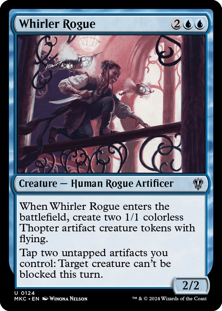 Whirler Rogue [Murders at Karlov Manor Commander] - Magic: The Gathering - Card Brawlers | Quebec | Canada |