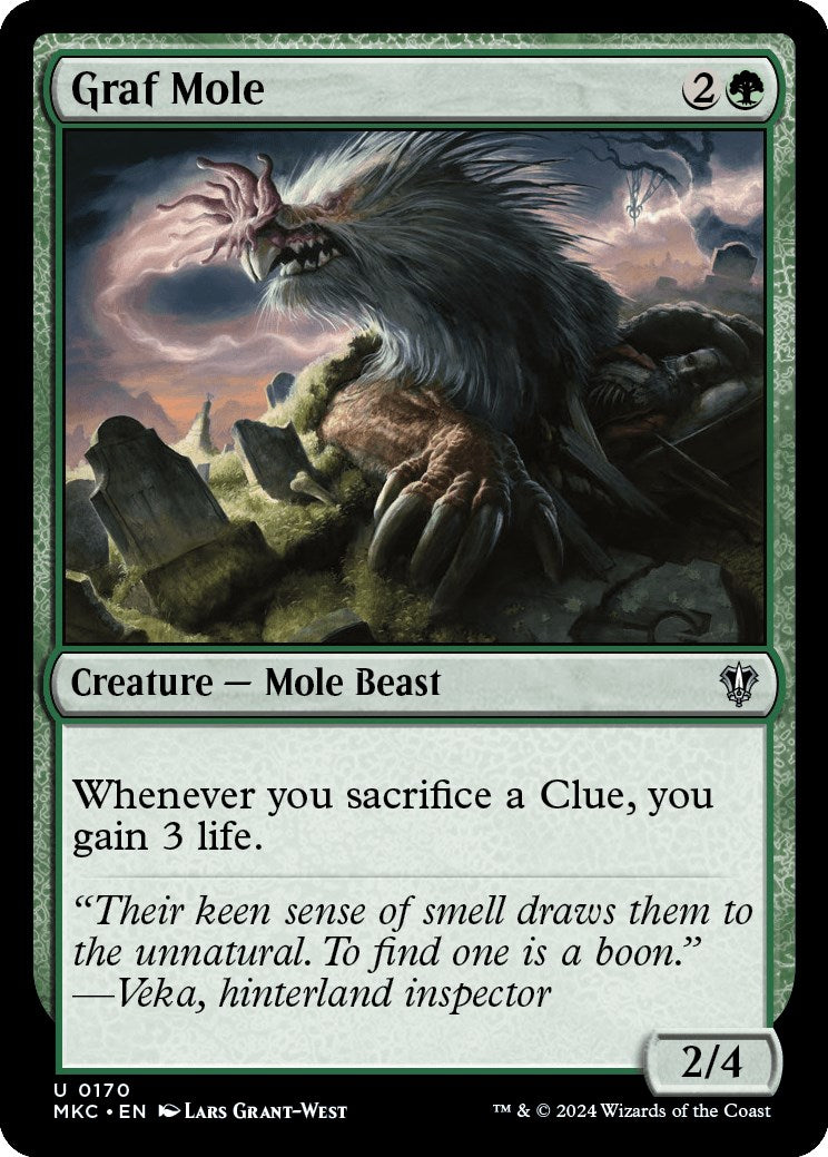 Graf Mole [Murders at Karlov Manor Commander] - Magic: The Gathering - Card Brawlers | Quebec | Canada |