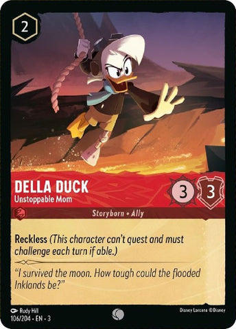 Della Duck - Unstoppable Mom (106/204) [Into the Inklands] - Card Brawlers | Quebec | Canada | Yu-Gi-Oh!