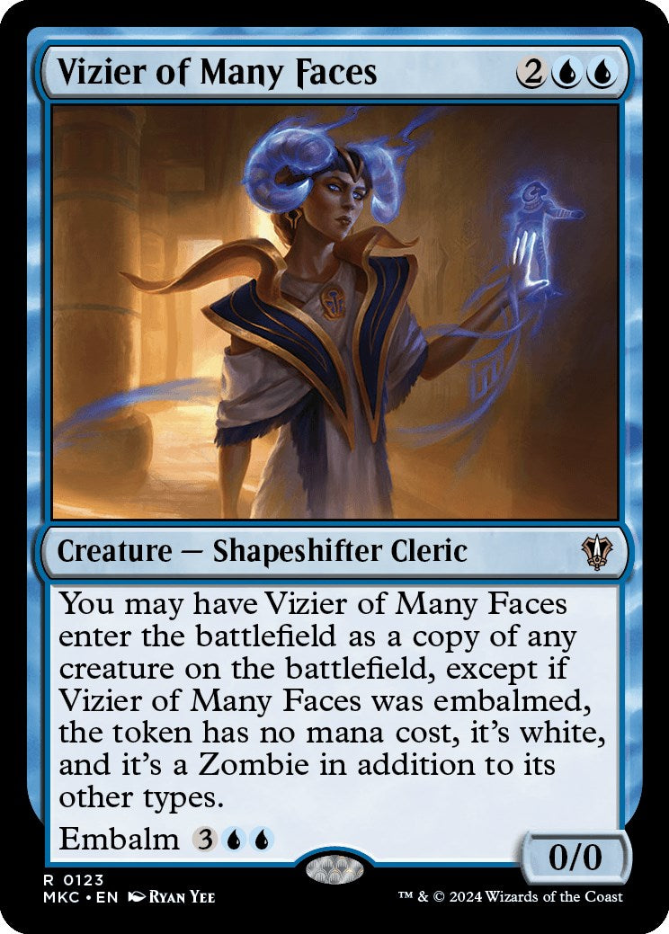 Vizier of Many Faces [Murders at Karlov Manor Commander] - Magic: The Gathering - Card Brawlers | Quebec | Canada |