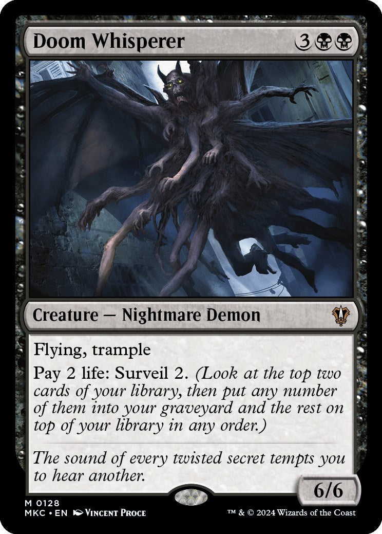 Doom Whisperer [Murders at Karlov Manor Commander] - Magic: The Gathering - Card Brawlers | Quebec | Canada |