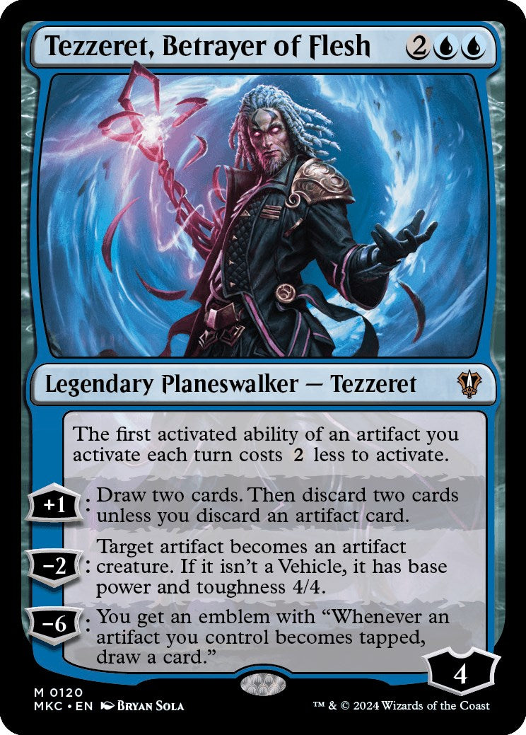 Tezzeret, Betrayer of Flesh [Murders at Karlov Manor Commander] - Magic: The Gathering - Card Brawlers | Quebec | Canada |