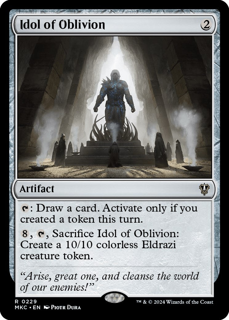 Idol of Oblivion [Murders at Karlov Manor Commander] - Magic: The Gathering - Card Brawlers | Quebec | Canada |