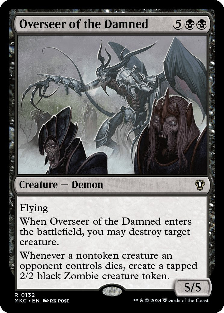 Overseer of the Damned [Murders at Karlov Manor Commander] - Magic: The Gathering - Card Brawlers | Quebec | Canada |