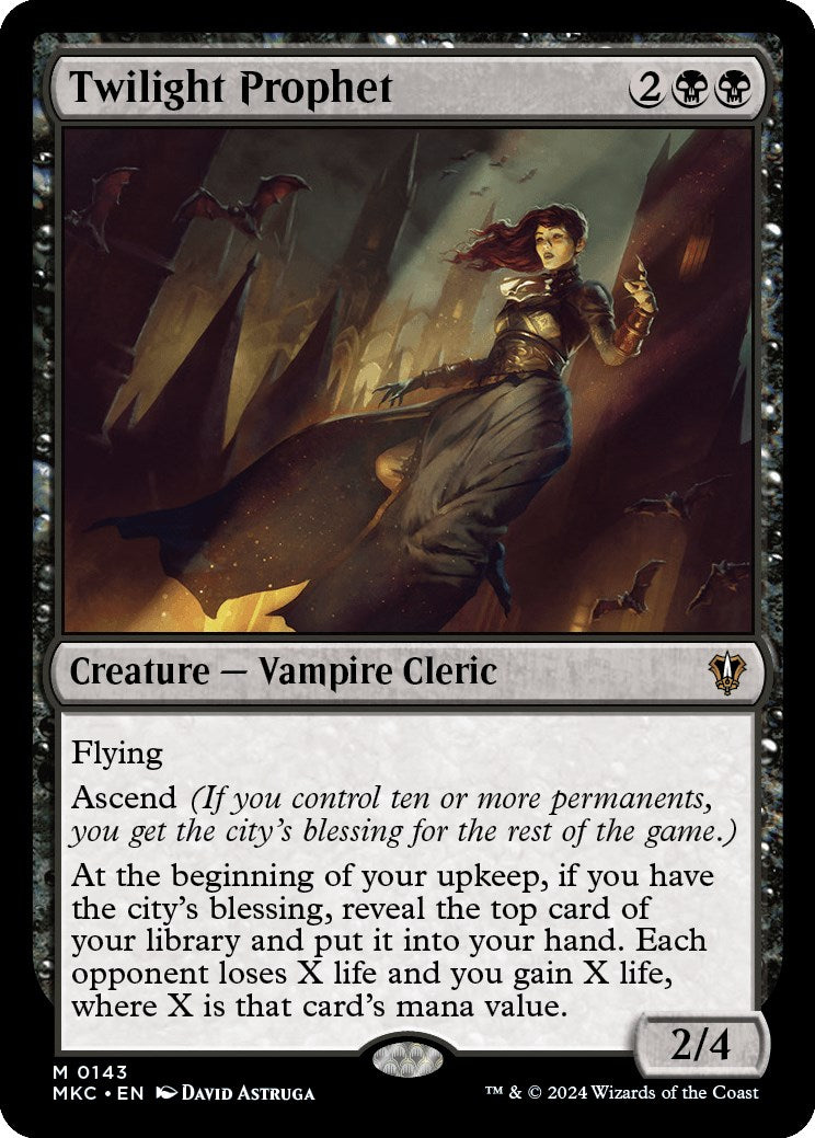 Twilight Prophet [Murders at Karlov Manor Commander] - Magic: The Gathering - Card Brawlers | Quebec | Canada |