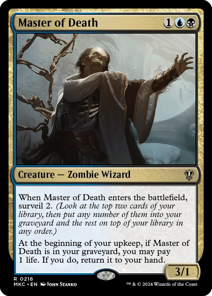 Master of Death [Murders at Karlov Manor Commander] - Magic: The Gathering - Card Brawlers | Quebec | Canada |