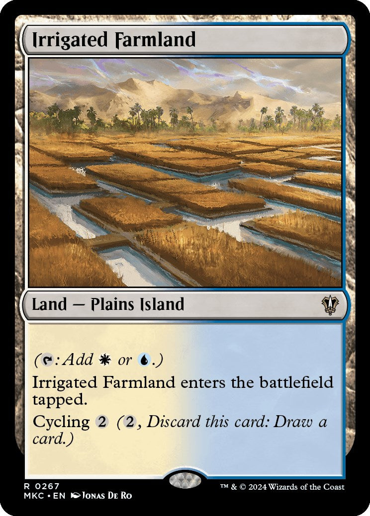 Irrigated Farmland [Murders at Karlov Manor Commander] - Magic: The Gathering - Card Brawlers | Quebec | Canada |