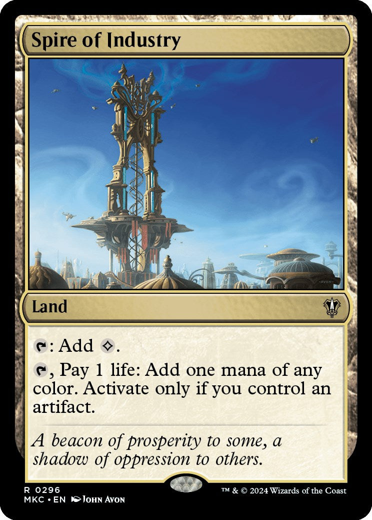 Spire of Industry [Murders at Karlov Manor Commander] - Magic: The Gathering - Card Brawlers | Quebec | Canada |