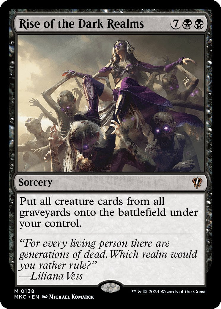 Rise of the Dark Realms [Murders at Karlov Manor Commander] - Magic: The Gathering - Card Brawlers | Quebec | Canada |