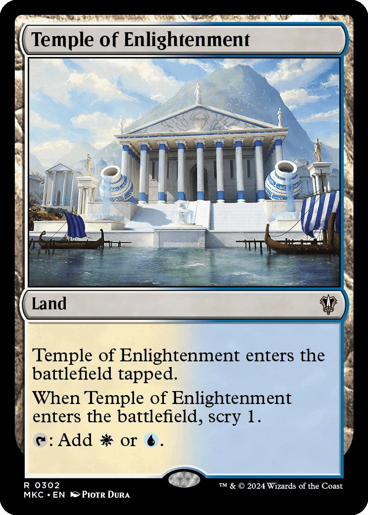 Temple of Enlightenment [Murders at Karlov Manor Commander] - Magic: The Gathering - Card Brawlers | Quebec | Canada |