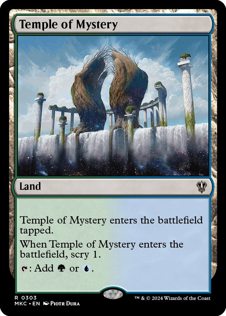 Temple of Mystery [Murders at Karlov Manor Commander] - Magic: The Gathering - Card Brawlers | Quebec | Canada |