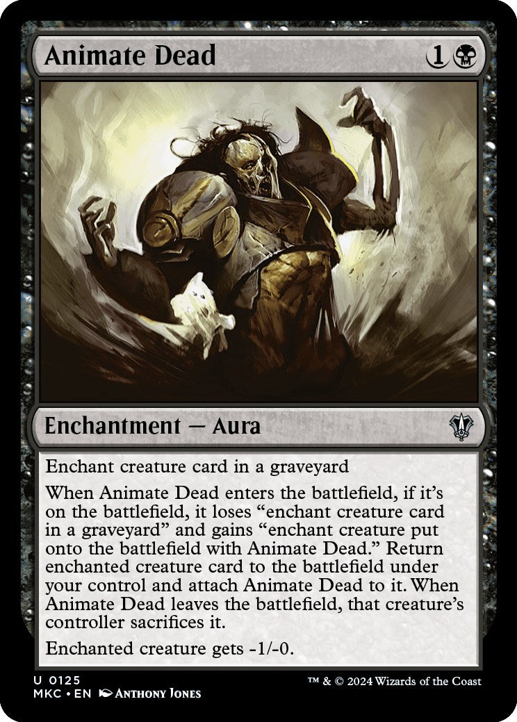 Animate Dead [Murders at Karlov Manor Commander] - Magic: The Gathering - Card Brawlers | Quebec | Canada |