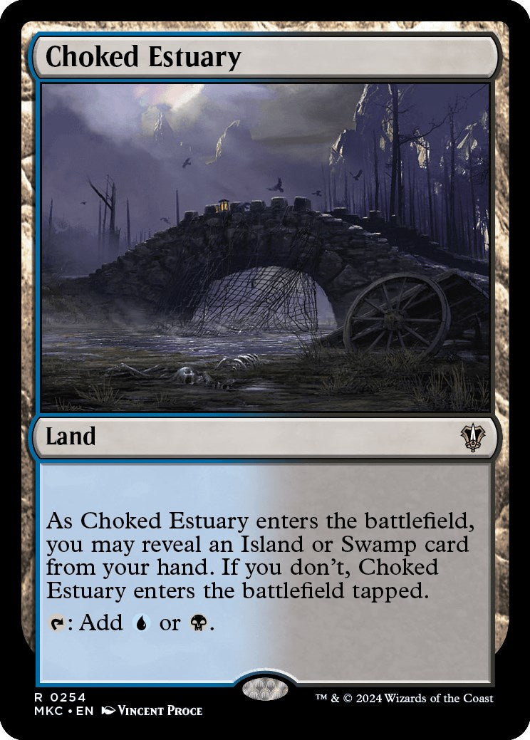 Choked Estuary [Murders at Karlov Manor Commander] - Magic: The Gathering - Card Brawlers | Quebec | Canada |