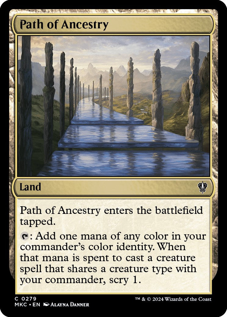 Path of Ancestry [Murders at Karlov Manor Commander] - Magic: The Gathering - Card Brawlers | Quebec | Canada |