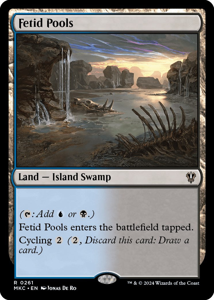 Fetid Pools [Murders at Karlov Manor Commander] - Magic: The Gathering - Card Brawlers | Quebec | Canada |