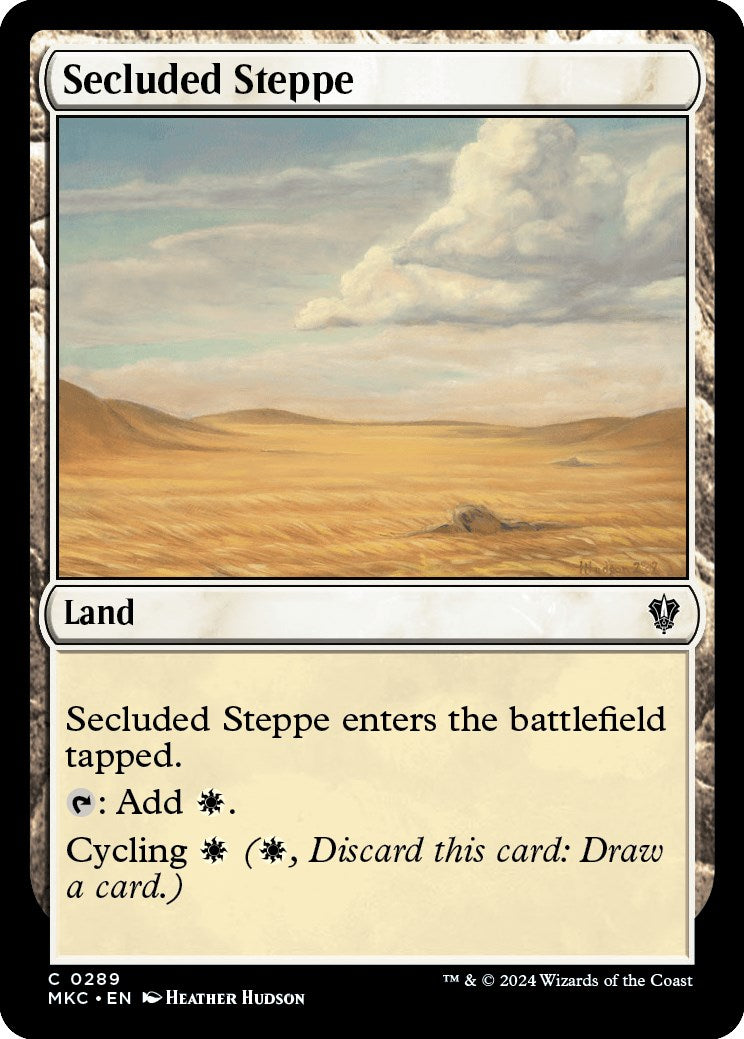Secluded Steppe [Murders at Karlov Manor Commander] - Magic: The Gathering - Card Brawlers | Quebec | Canada |