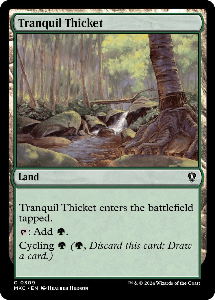 Tranquil Thicket [Murders at Karlov Manor Commander] - Magic: The Gathering - Card Brawlers | Quebec | Canada |