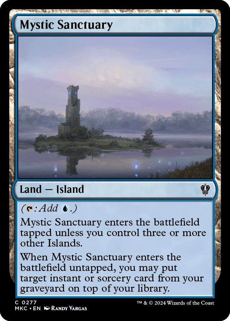 Mystic Sanctuary [Murders at Karlov Manor Commander] - Magic: The Gathering - Card Brawlers | Quebec | Canada |