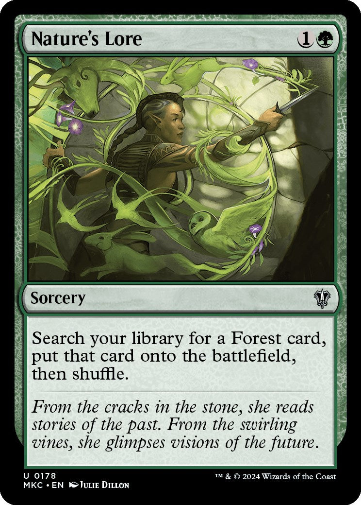 Nature's Lore [Murders at Karlov Manor Commander] - Magic: The Gathering - Card Brawlers | Quebec | Canada |