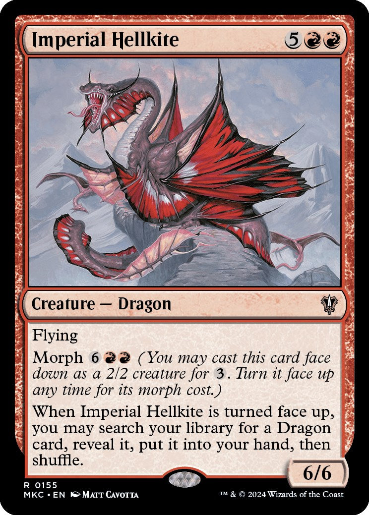 Imperial Hellkite [Murders at Karlov Manor Commander] - Magic: The Gathering - Card Brawlers | Quebec | Canada |