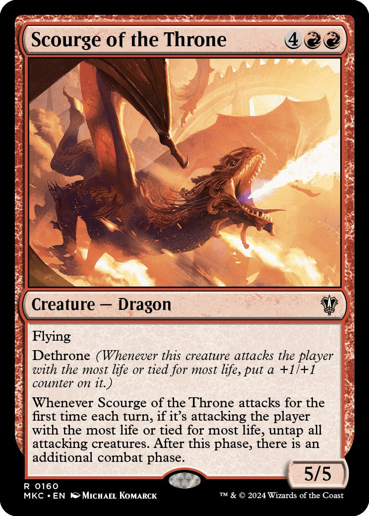 Scourge of the Throne [Murders at Karlov Manor Commander] - Magic: The Gathering - Card Brawlers | Quebec | Canada |