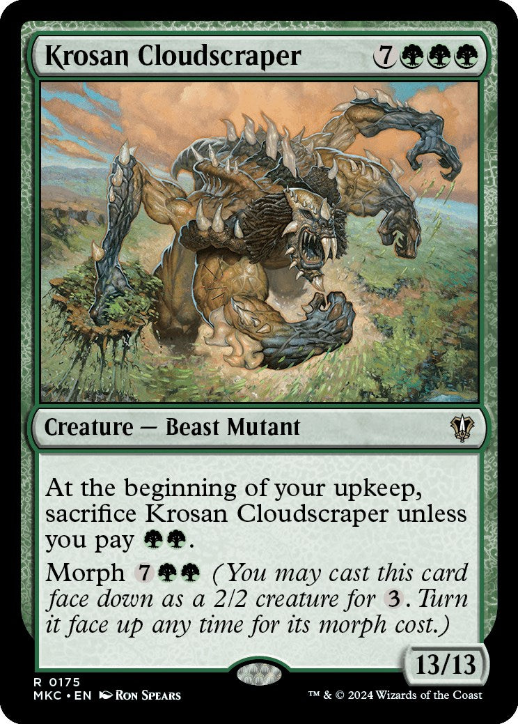 Krosan Cloudscraper [Murders at Karlov Manor Commander] - Magic: The Gathering - Card Brawlers | Quebec | Canada |