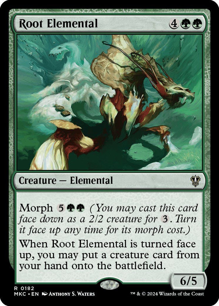 Root Elemental [Murders at Karlov Manor Commander] - Magic: The Gathering - Card Brawlers | Quebec | Canada |