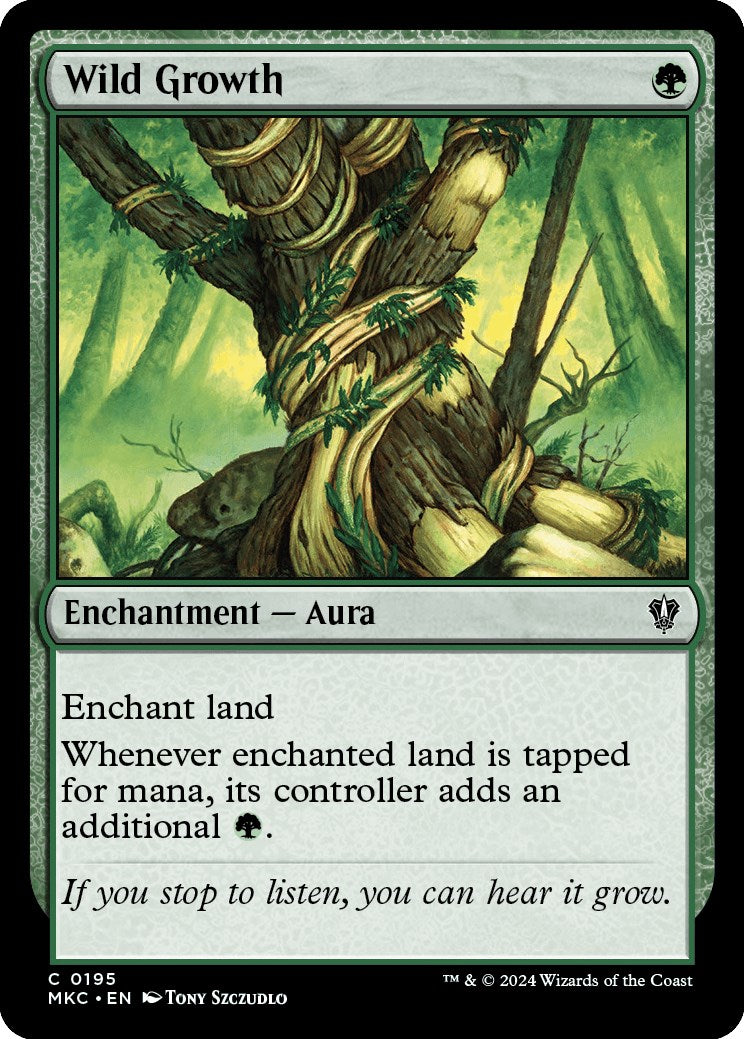 Wild Growth [Murders at Karlov Manor Commander] - Magic: The Gathering - Card Brawlers | Quebec | Canada |