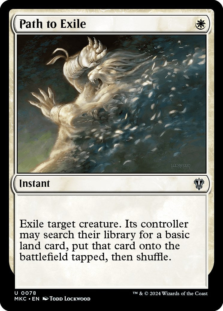Path to Exile [Murders at Karlov Manor Commander] - Magic: The Gathering - Card Brawlers | Quebec | Canada |