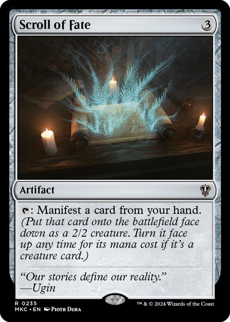 Scroll of Fate [Murders at Karlov Manor Commander] - Magic: The Gathering - Card Brawlers | Quebec | Canada |