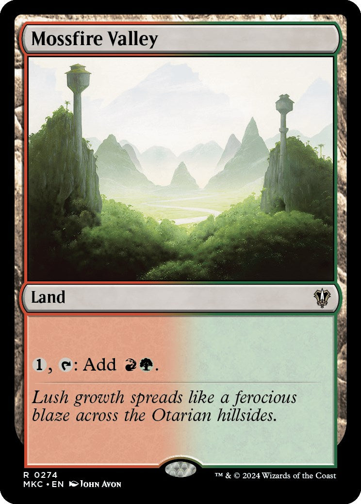 Mossfire Valley [Murders at Karlov Manor Commander] - Magic: The Gathering - Card Brawlers | Quebec | Canada |